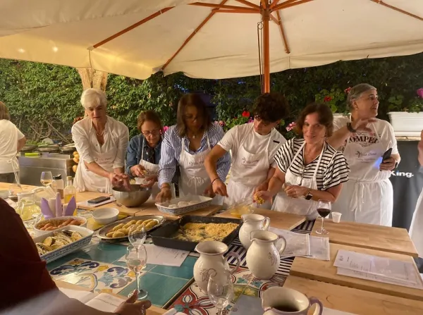 Cooking class Sorrentine 5 course meal